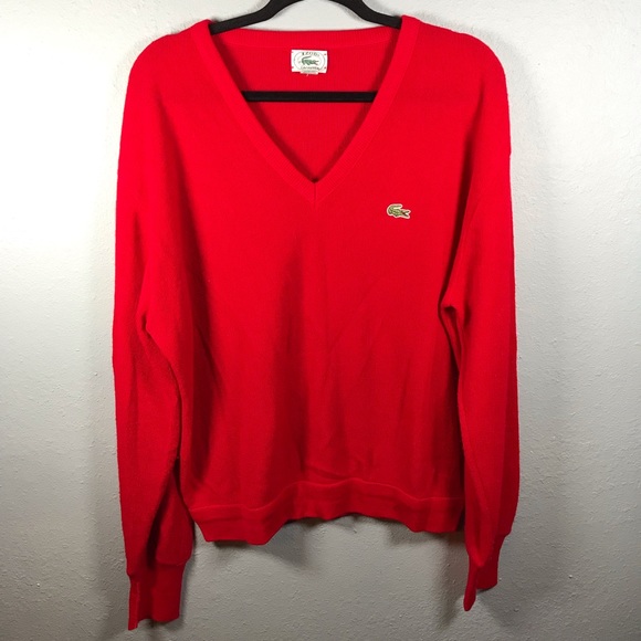 Izod | Sweaters | Izod Lacoste Red V 